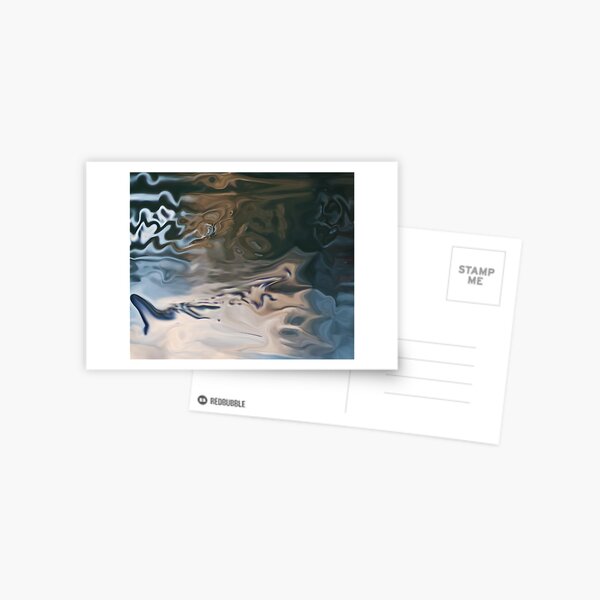 abstract sunset reflections Postcard