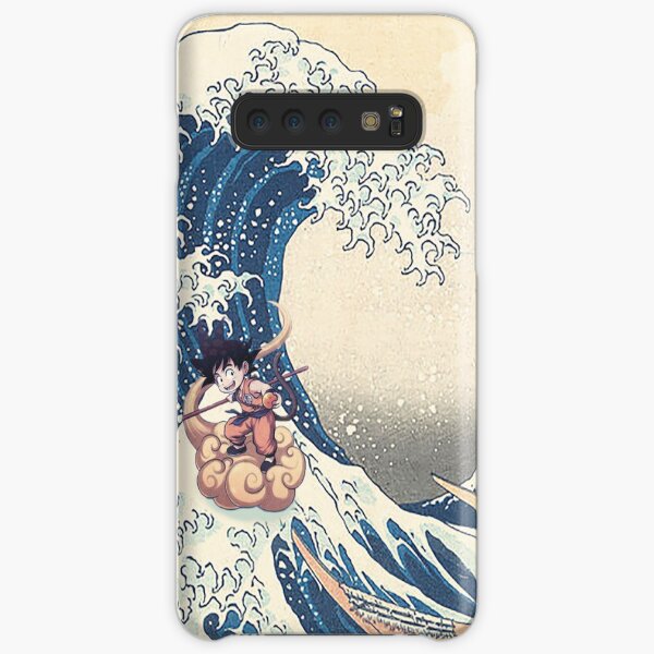 Dragon Ball Z - SonGoku Great Wave Kanagawa Japan Samsung Galaxy Snap Case