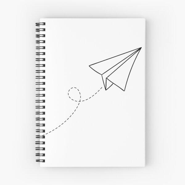 Item preview, Paper Plane Flying Simple Minimalist Illustration Cartoon  designed and sold by vanessavolk.
