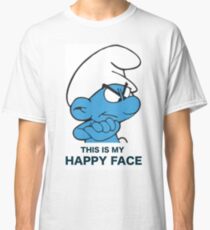 grumpy smurf t shirt