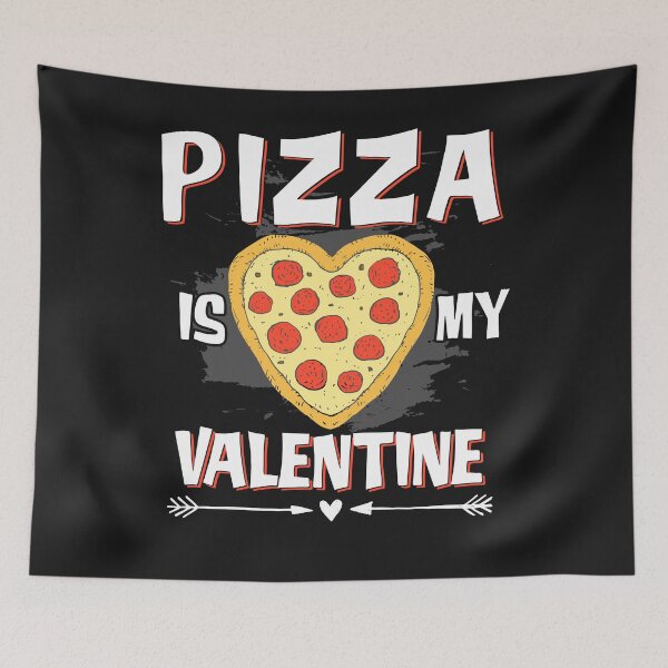 Item preview, Pizza is my Valentine designed and sold by dtino.