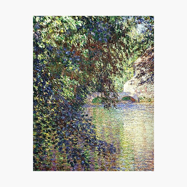 Item preview, Claude Monet - Watermill at Limetz designed and sold by ArtExpression.