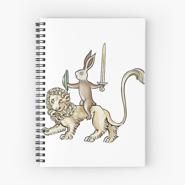 Item preview, Killer Rabbit Riding on Lion designed and sold by RedJasmine.