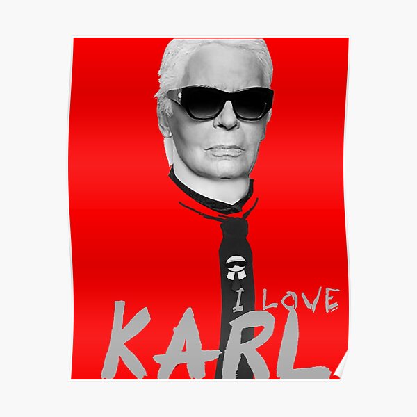Ich liebe Karl Poster
