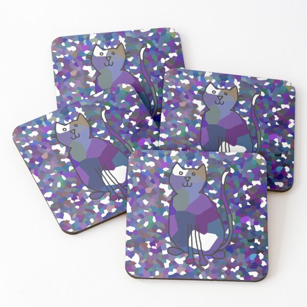 Item preview, Crystal Cat - Blue designed and sold by ellenhenry.
