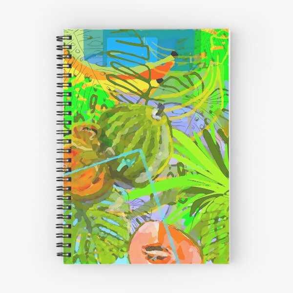 Item preview, Tropical fruit, multi collage designed and sold by Julia Grammer-Begley.