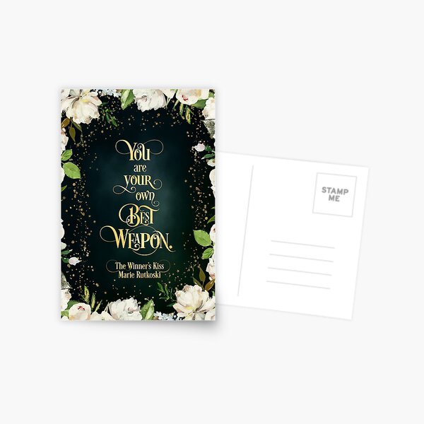 Item preview, You are your own best weapon. The Winner's Kiss designed and sold by literarylifeco.