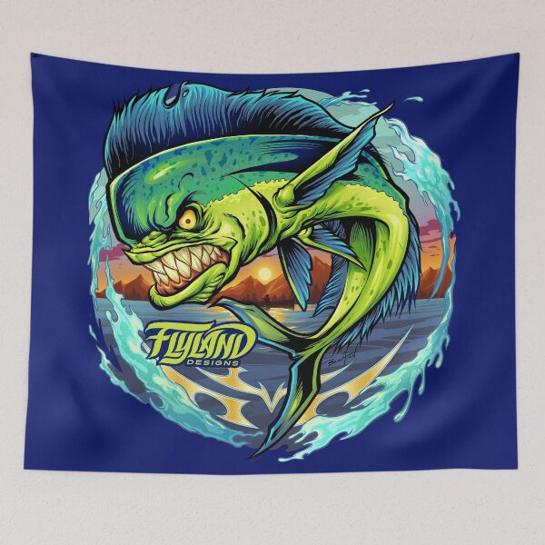 Item preview, Angry Mahi-Mahi designed and sold by Brian Allen.