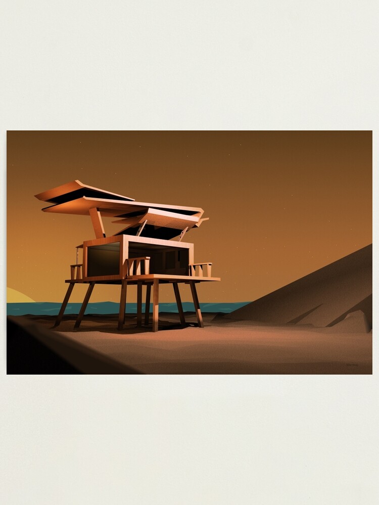 Thumbnail 2 of 3, Photographic Print, Cabin designed and sold by mikehealy.