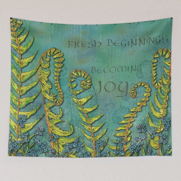 Item preview, Ferns Unfurling - Becoming Joy designed and sold by lottibrown.