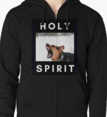 holy dog Zipped Hoodie