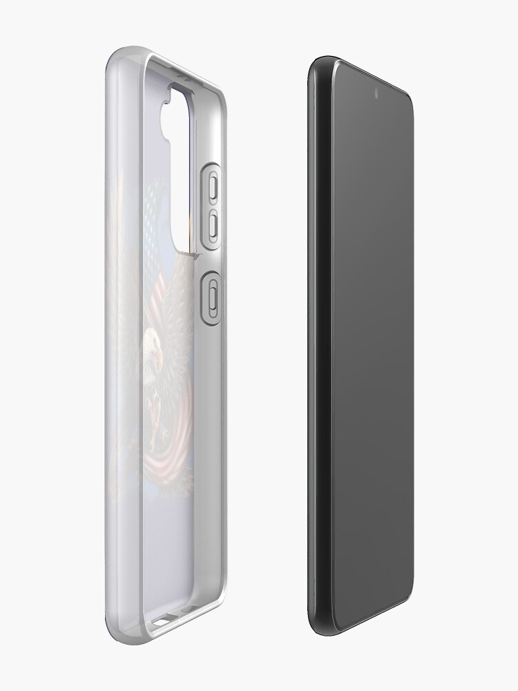 Alternate view of American Eagle and Flag Case & Skin for Samsung Galaxy