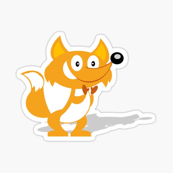 Le renard Sticker