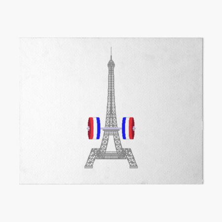 Tour Eiffel altérophile Impression rigide