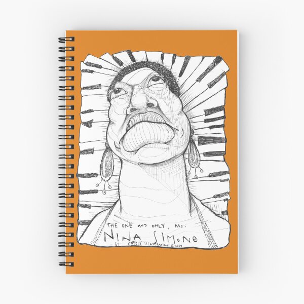 Item preview, Nina Simone designed and sold by Grisel Illustrations.