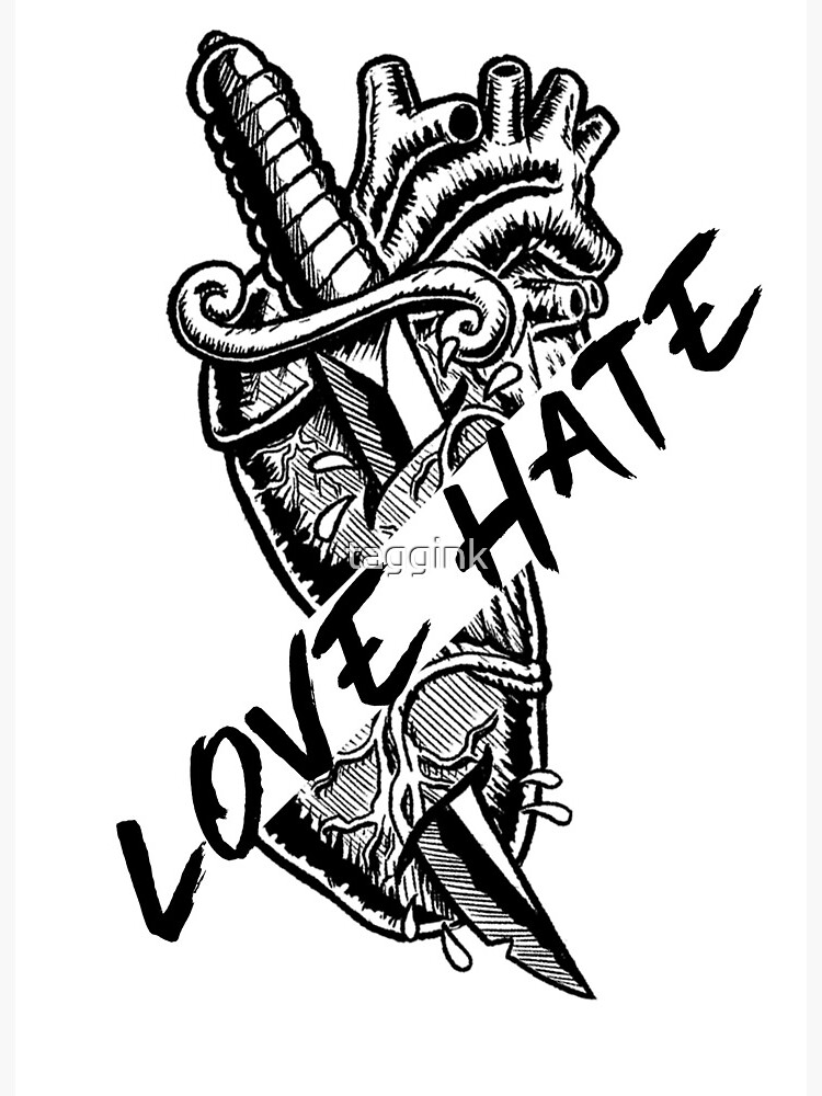 love hate tattoo  cool tattoo design  shorts  YouTube