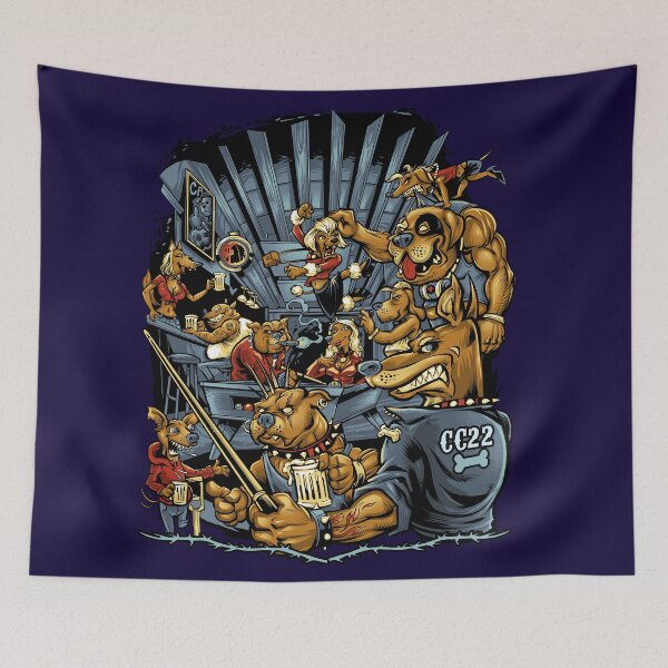 Item preview, Dogs in a Bar designed and sold by Brian Allen.