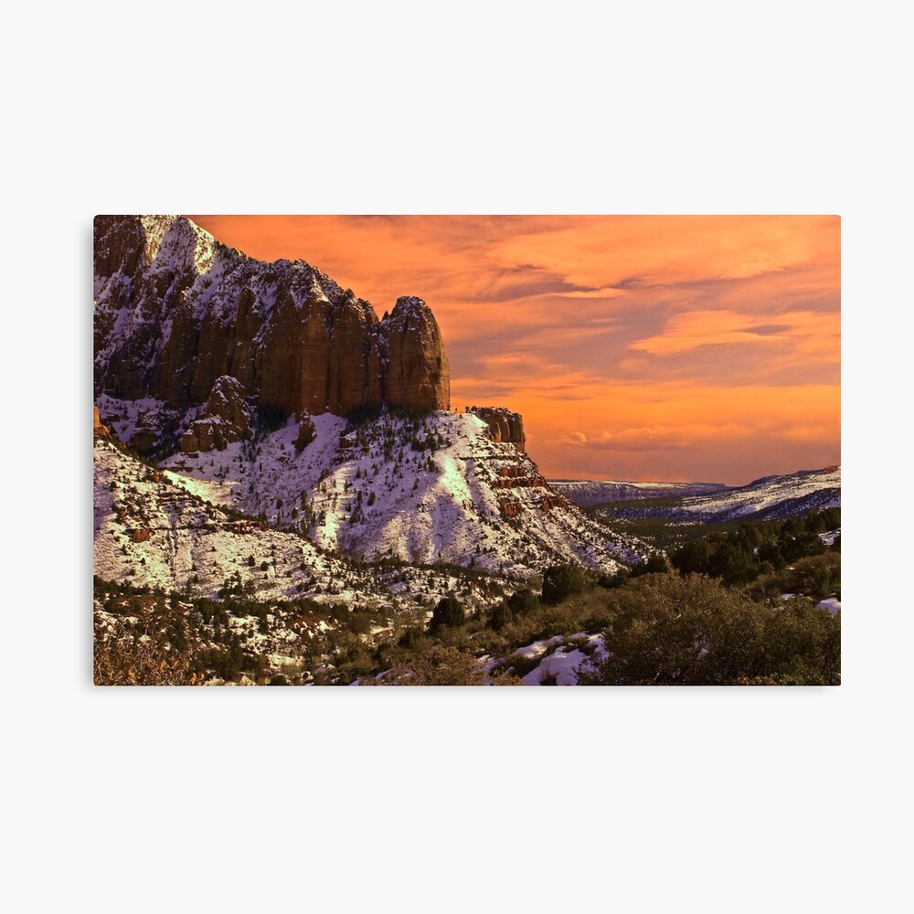 Zion, near or far Canvas Print