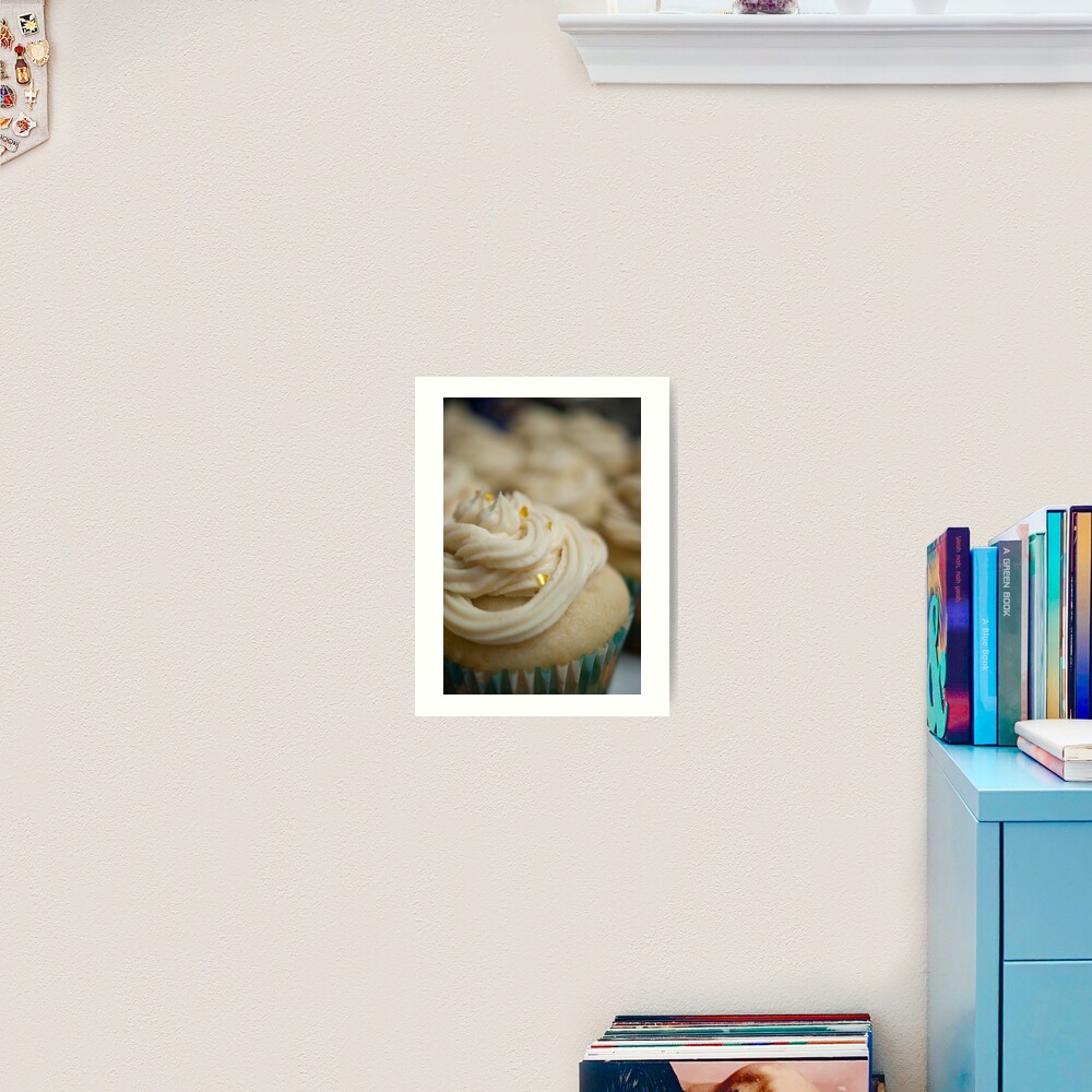Celebration Cupcake Art Print