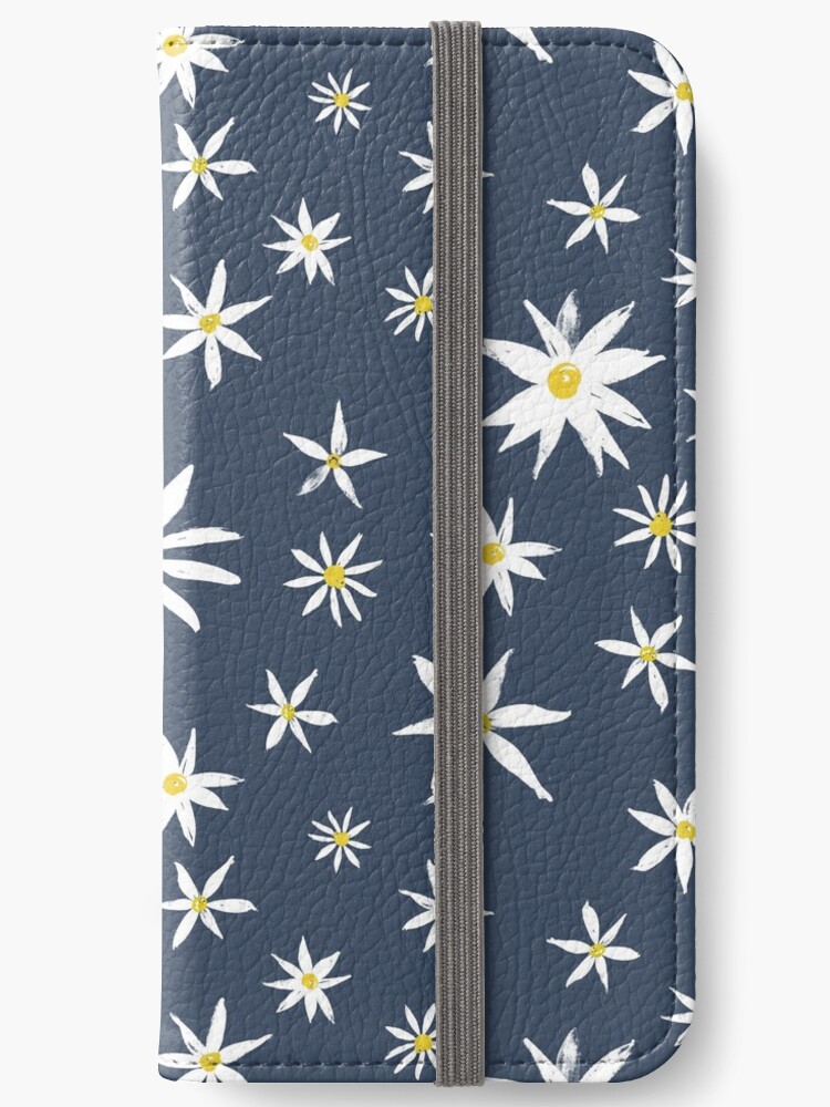 Daisy On Tumblr Blue Iphone Wallet By Crumpsticks Redbubble