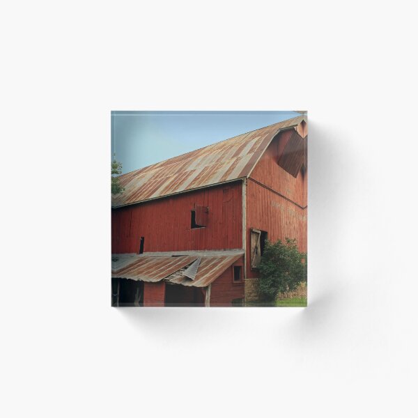 barn in dunn county, wisconsin Acrylblock