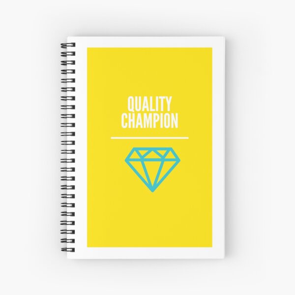 Item preview, Quality Champion Notebooks designed and sold by swatisqa.