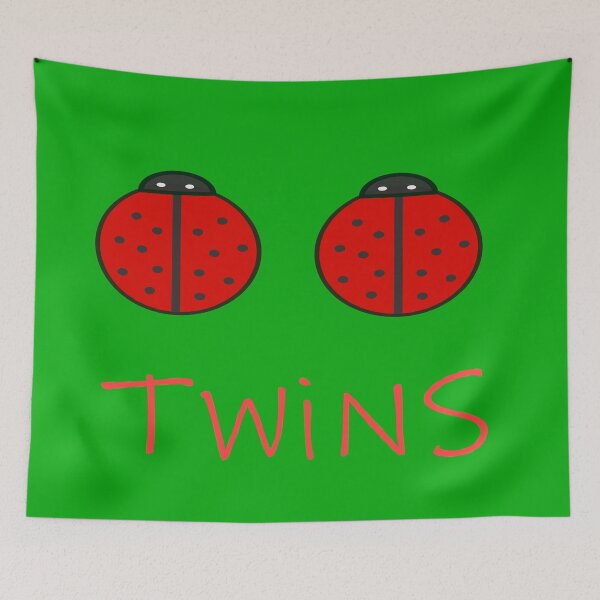 Item preview, Marin beetle Twins ladybug twins twin designed and sold by Freiheit1.