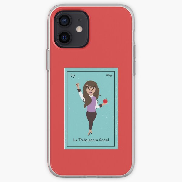 La Trabajadora Social Brunette iPhone Soft Case