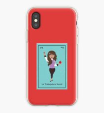 La Trabajadora Social Brunette iPhone-Hülle & Cover