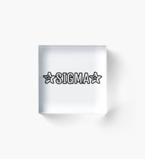 Sigma Acrylblock