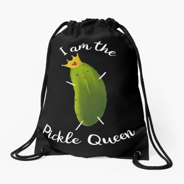 Item preview, Pickle Queen Art Quote Illustration  designed and sold by michellene.