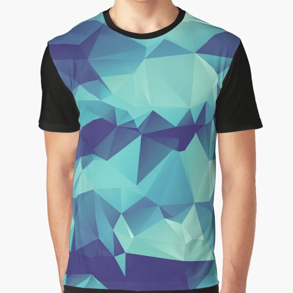 Item preview, polygons blue  designed and sold by Ahlam  Alharthi.