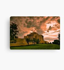 Cardston Alberta Temple Canvas Print
