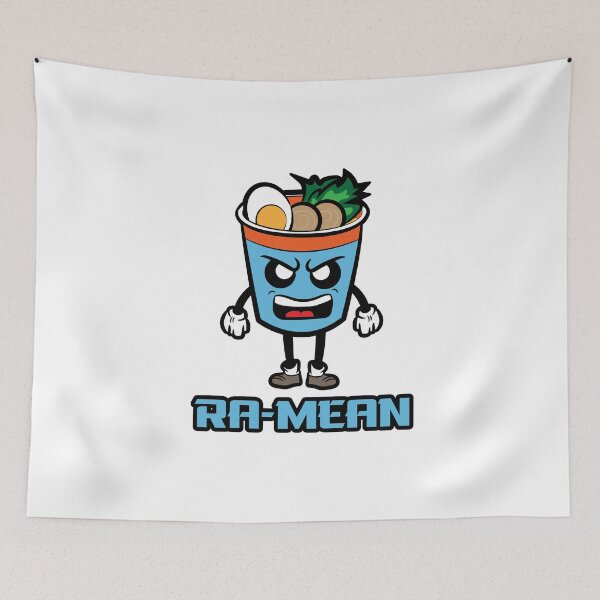 Item preview, Ramen RA-mean funny Ramen T-shirt designed and sold by mi-xo.
