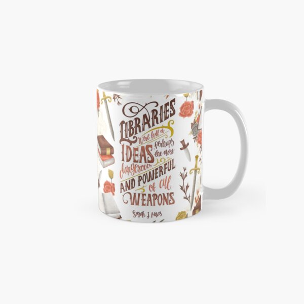 Item preview, LIBRARIES WERE FULL OF IDEAS designed and sold by Catarina Book Designs.