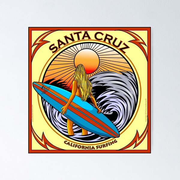 Santa Cruz Posters for Sale Redbubble