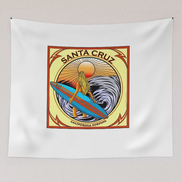 Item preview, SANTA CRUZ CALIFORNIA SURFING designed and sold by Larry Butterworth.