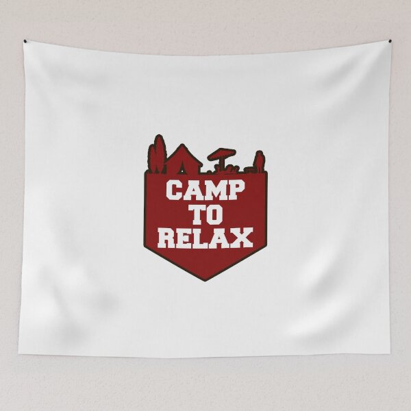 Item preview, Camp to relax | Camper T-Shirt designed and sold by Rokahr-overland.