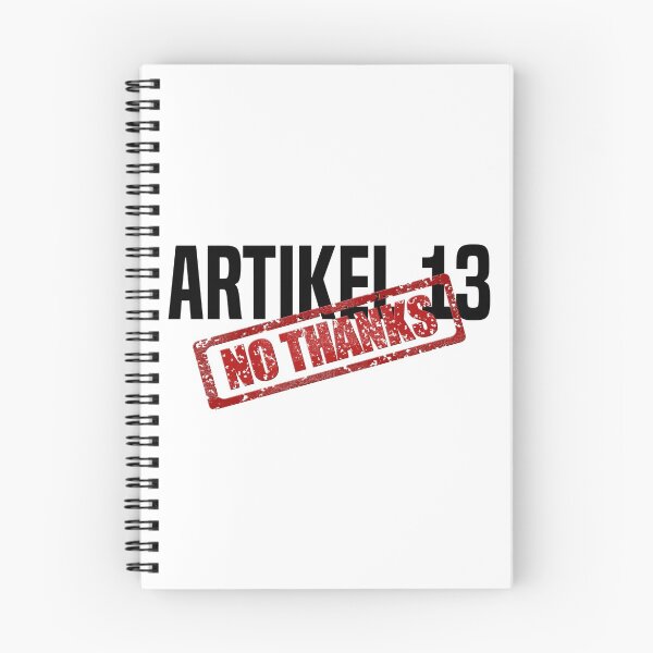 Item preview, Article 13, No thanks design designed and sold by KleinJenny.
