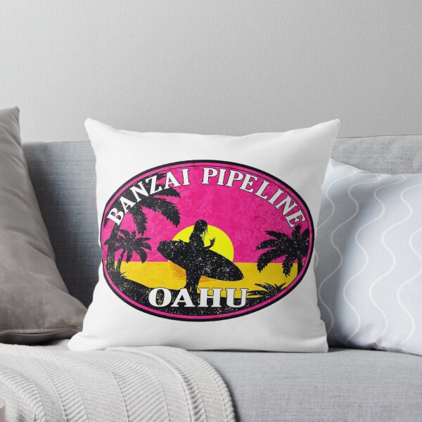 Item preview, Surfing Banzai Pipeline Oahu Hawaii Surf Surfer designed and sold by DESTINATIONS DECAL.