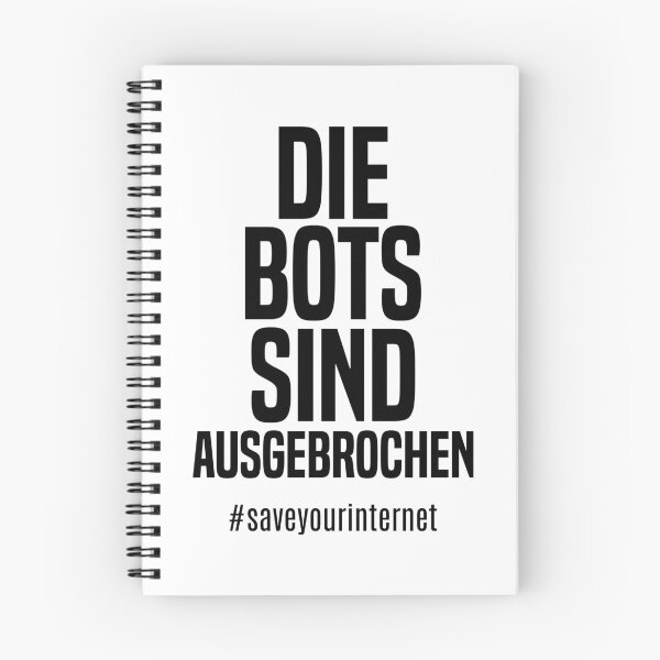 Item preview, The Bots are Broken Out, Article 13 Design designed and sold by KleinJenny.