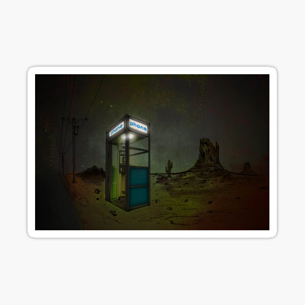 Item preview, Desert Phone Booth designed and sold by Threespeed.