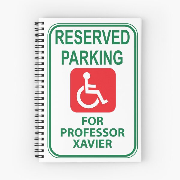 Item preview, Reserved parking for professor xavier - x-men - parking sign simple design designed and sold by dpachers.