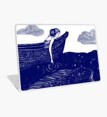 Die blau schimmernden Seelichter Laptop Folie