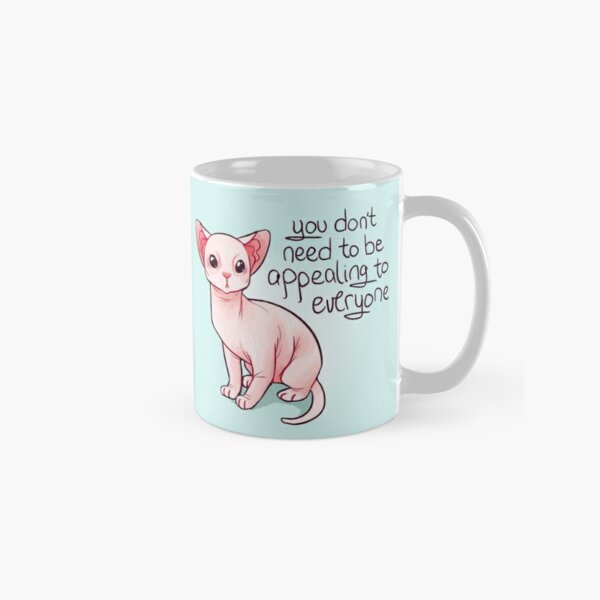 Sphynx Cat Pharaoh Ceramic Mug, Sphynx Mom tea cup