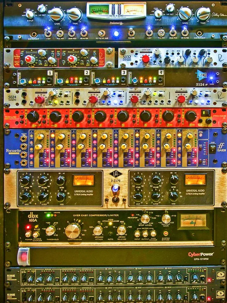 Thumbnail 4 of 4, Samsung Galaxy Phone Case, The Rack - Recording Engineer's Dream designed and sold by LemonTreeDesign.