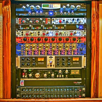 Artwork thumbnail, The Rack - Recording Engineer's Dream by LemonTreeDesign