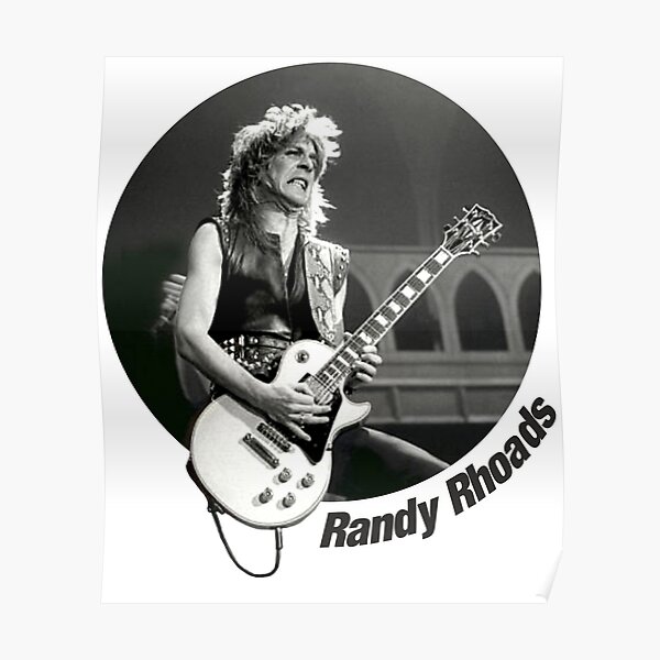 Randy Rhoads Poster