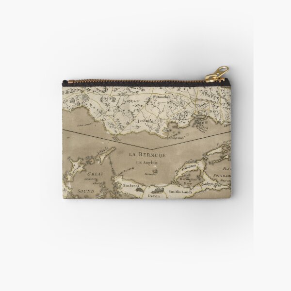 Item preview, Vintage Map of Bermuda and Jamaica (1767) designed and sold by BravuraMedia.
