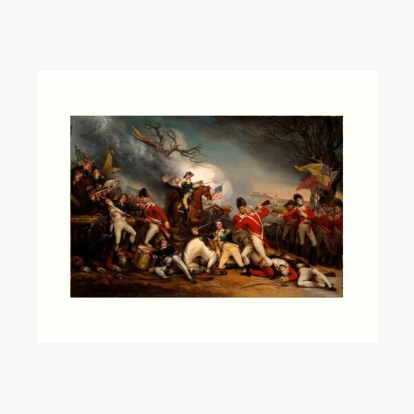 Item preview, The Death of General Mercer at the Battle of Princeton, January 3, 1777 designed and sold by allhistory.